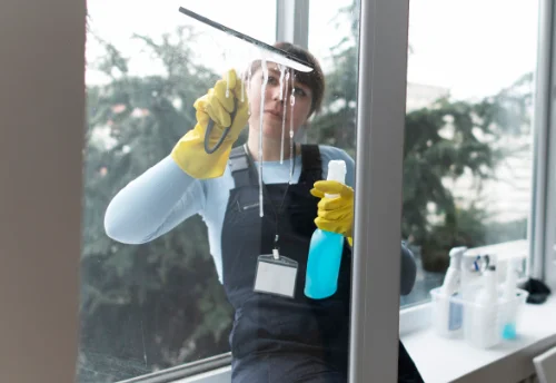 Nettoyage de vitres intérieures et extérieures à Kappelen